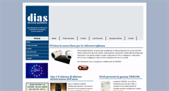 Desktop Screenshot of dias.it